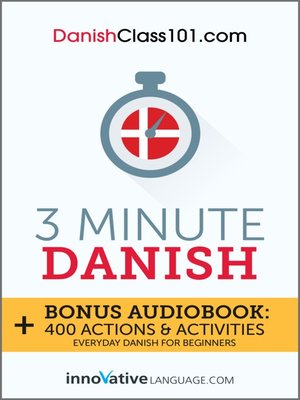 cover image of 3 Minute Danish